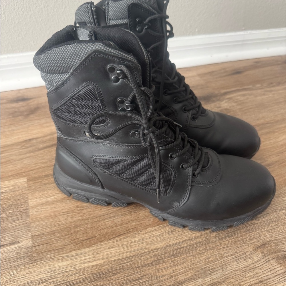 Black Magnum Boots